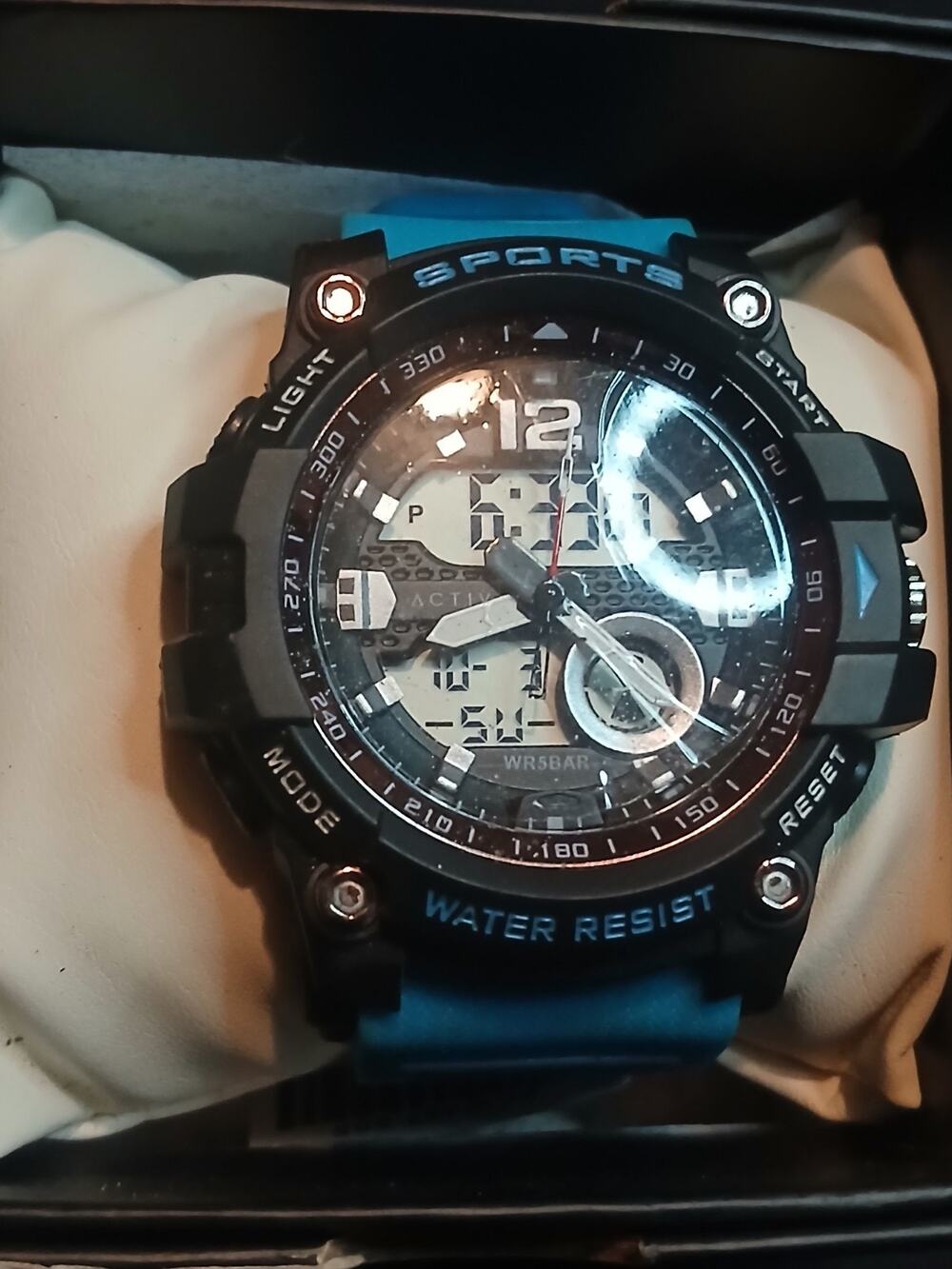 Activa Circuit X Invicta Men's Watch 54mm Blue With Box